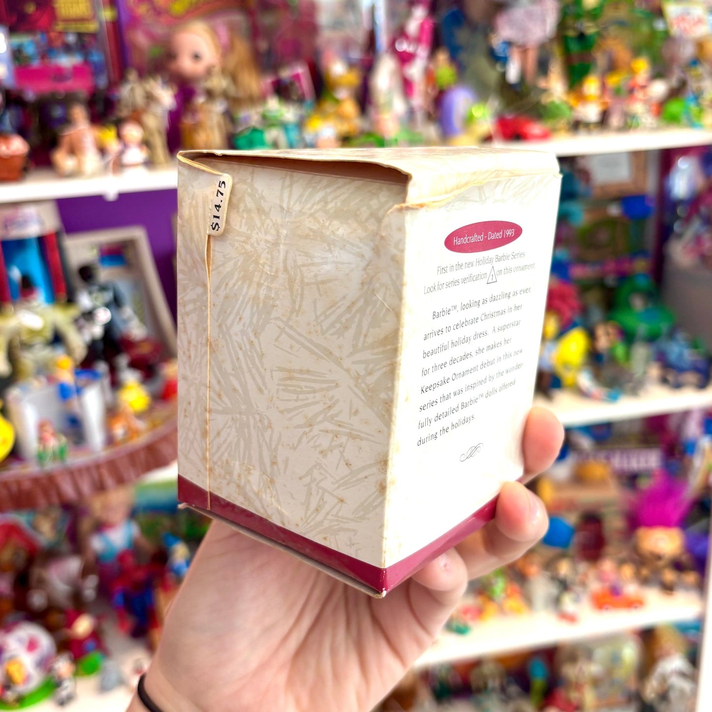 Barbie Hallmark Ornament: Holiday Day Barbie (1993) - PopCultGang