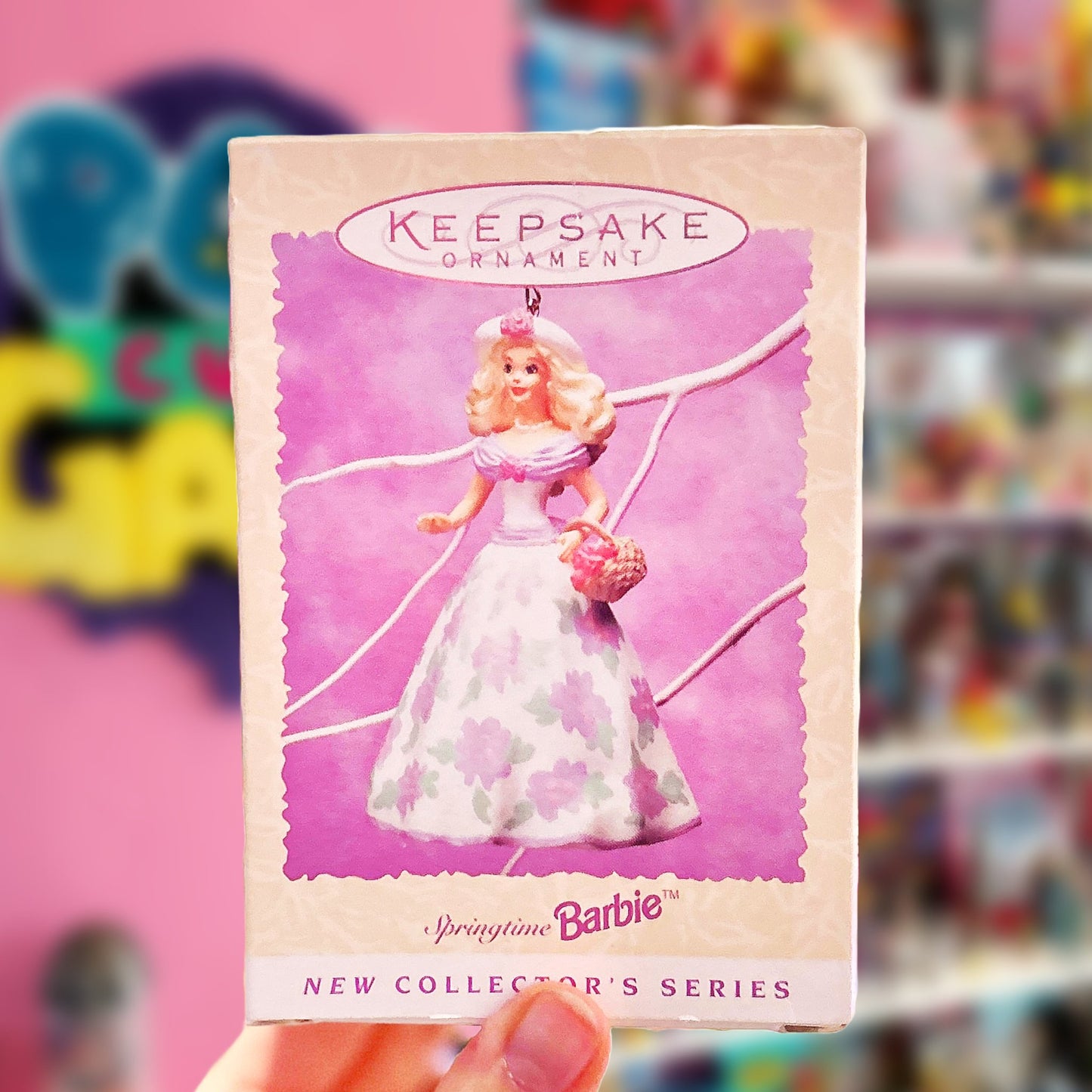 Barbie Hallmark Ornament: Springtime Barbie (90s) - PopCultGang