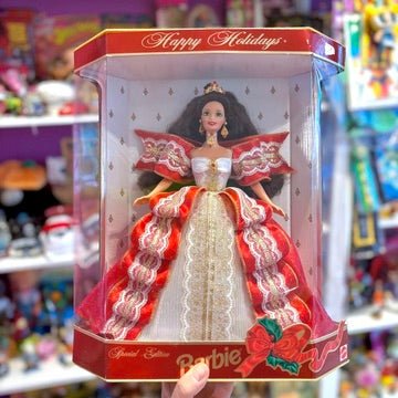 Barbie: Happy Holidays Special Edition Doll (NIB, Mattel, 1997) - PopCultGang