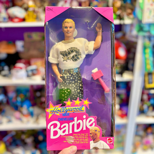 Barbie: Hollywood Hair Ken Doll - Magical Color Change (Mattel, 1992) - PopCultGang