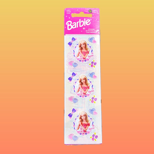 Barbie In Heart Wreath Stickers (Sandy Lion, 2000s) - PopCultGang