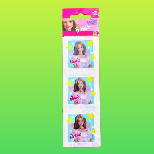 Barbie In Square With Stars Stickers (Sandy Lion, 2000s) - PopCultGang