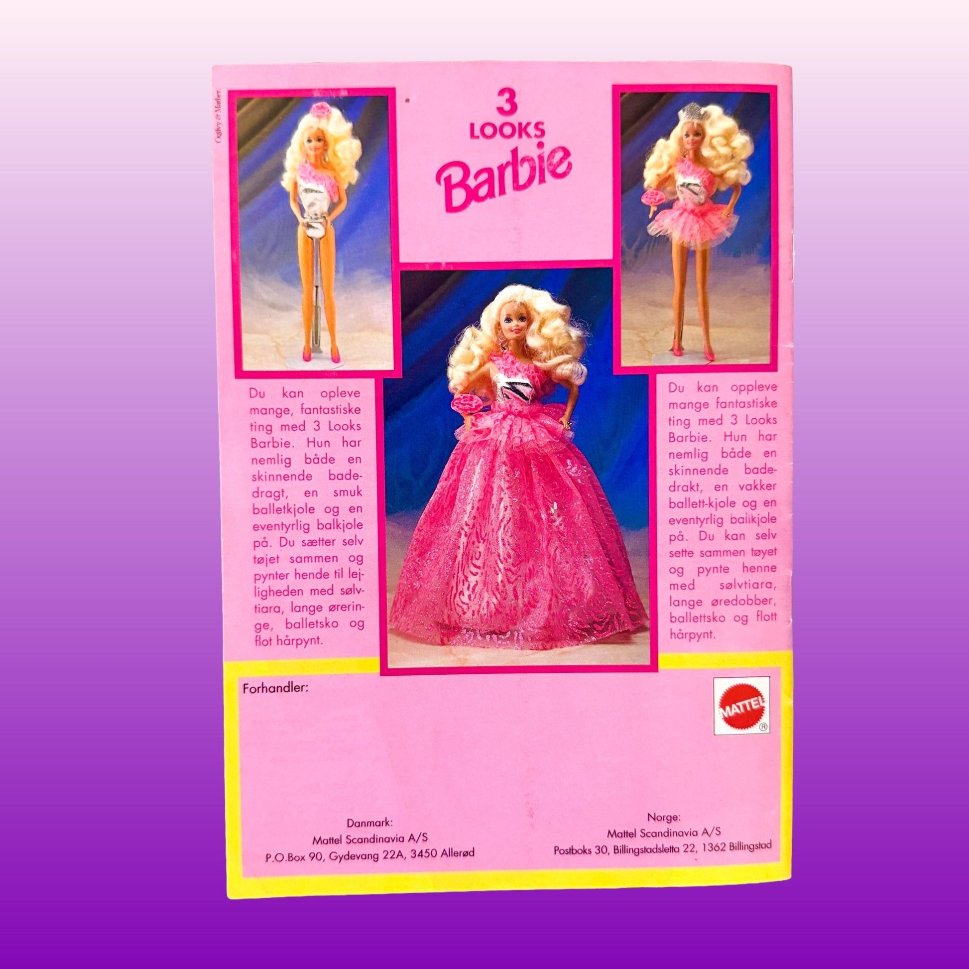 Barbie Journal: Modetrends 1994 (danish Barbie magazine) - PopCultGang