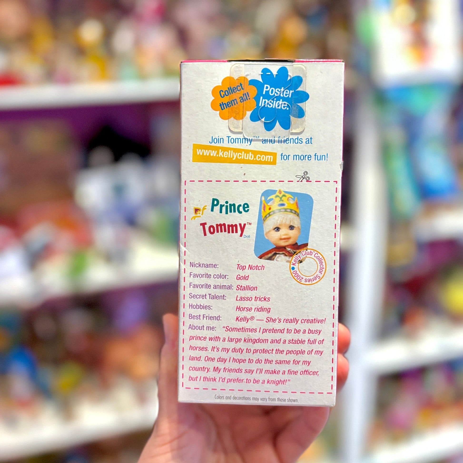 Barbie: Kelly Club - Prince Tommy Doll (NIB, Mattel, 1999) - PopCultGang