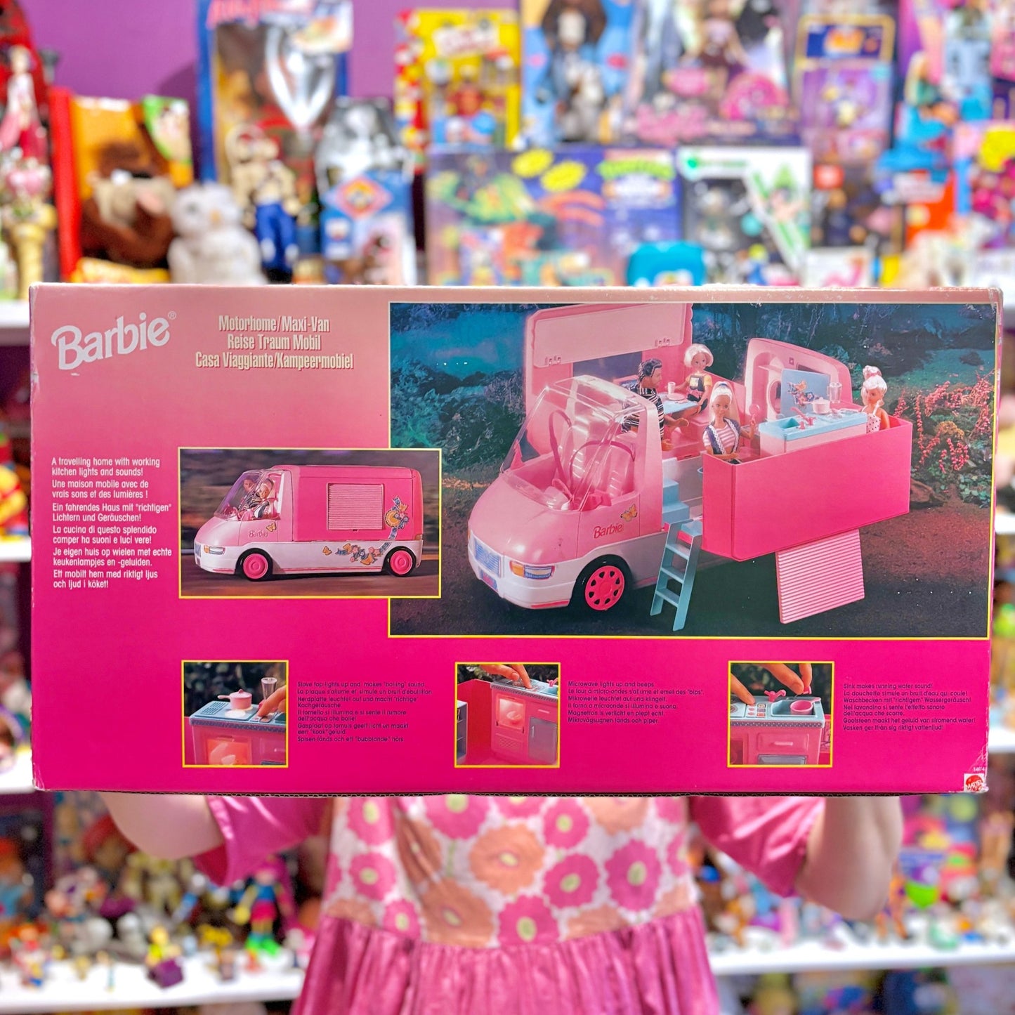 Barbie: Motorhome / Maxivan Camper Van (NIB, Mattel, 1996) - PopCultGang