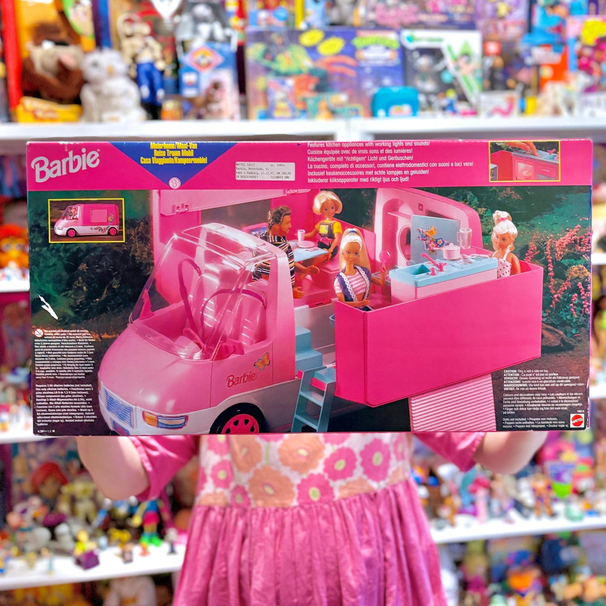 Barbie: Motorhome / Maxivan Camper Van (NIB, Mattel, 1996) - PopCultGang