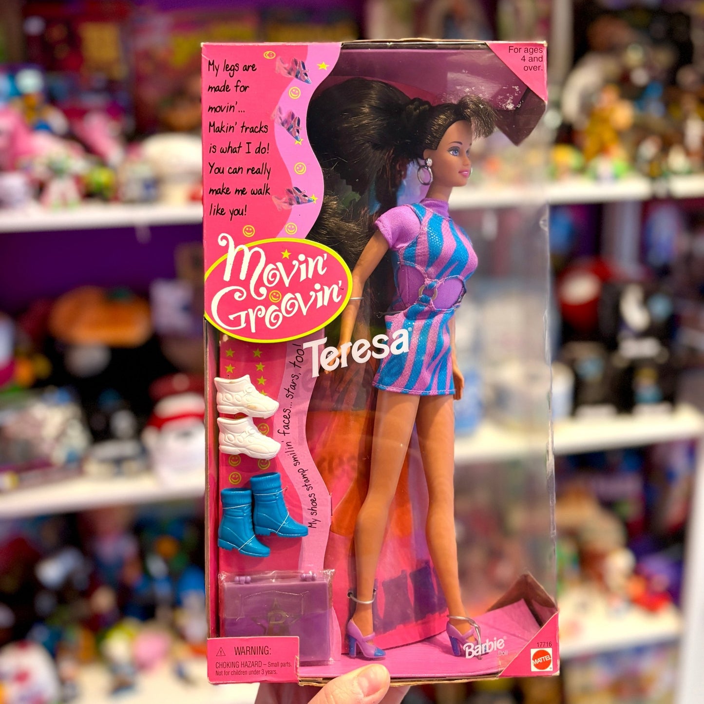 Barbie: Movin’ Groovin’ Teresa Barbie Doll (Mattel, 1997) - PopCultGang