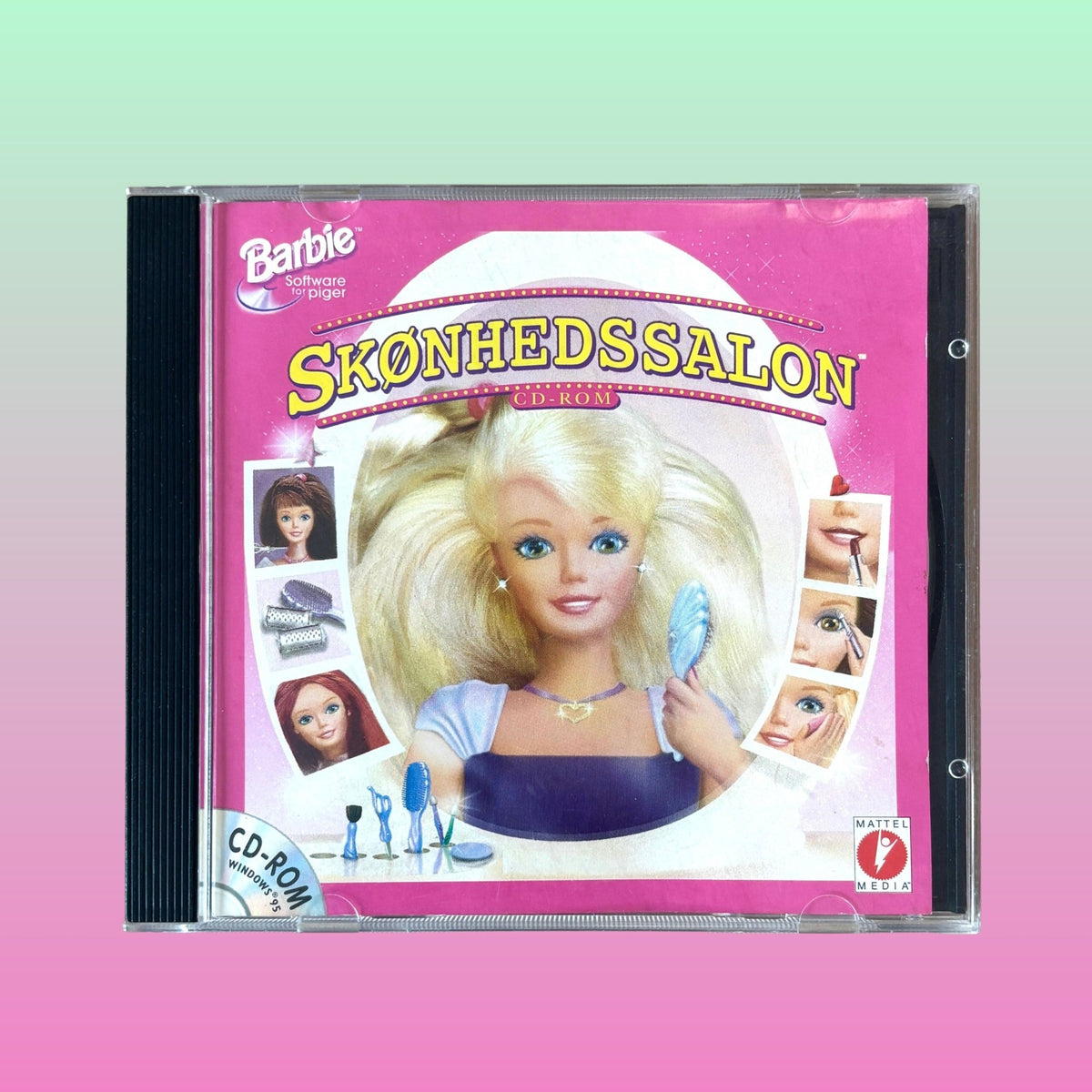 Barbie: Skønhedssalon - Game + Manual (PC, 90s) - PopCultGang