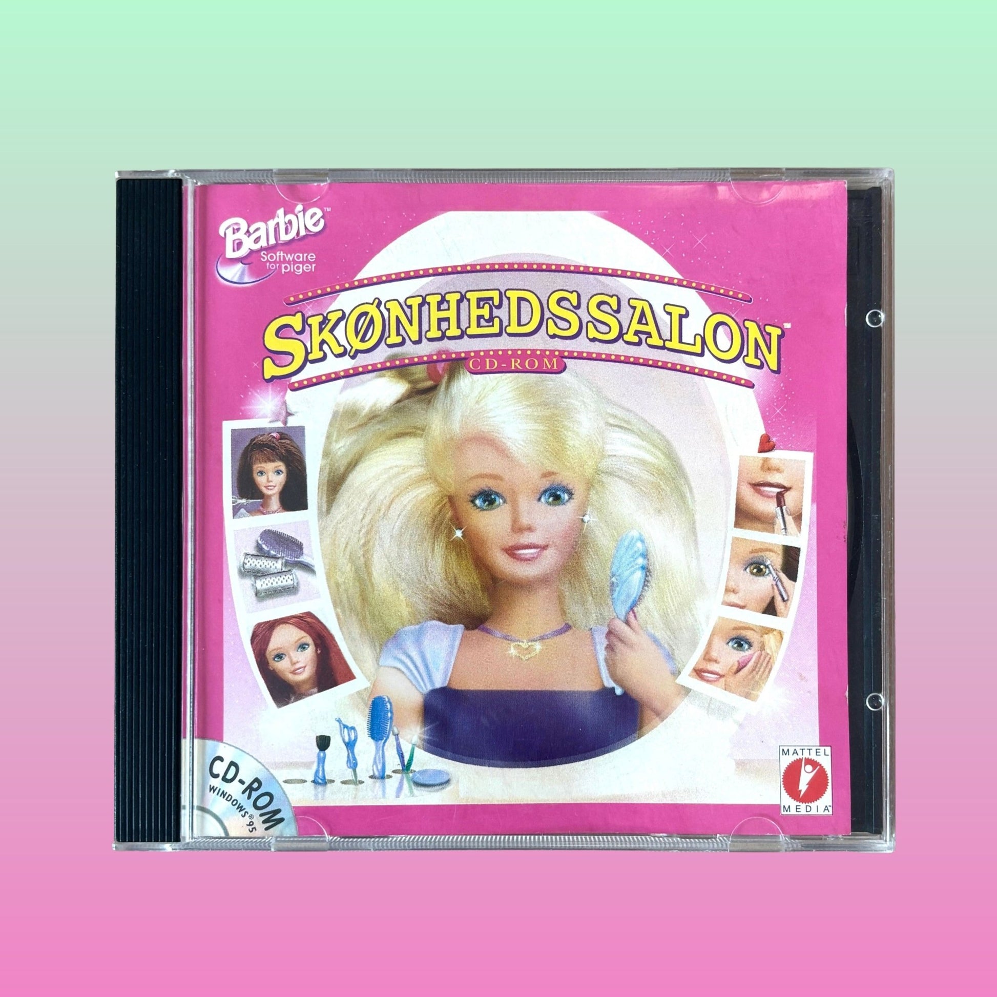 Barbie: Skønhedssalon - Game + Manual (PC, 90s) - PopCultGang