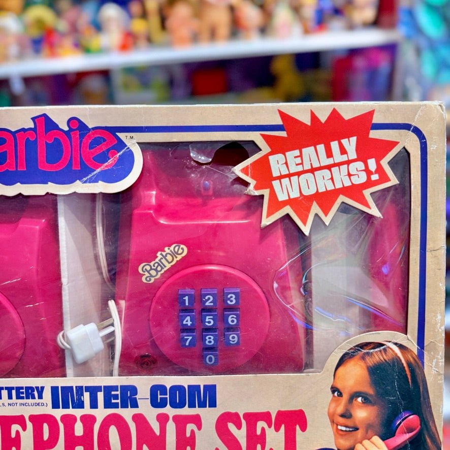 Barbie: Telephone Set (boxed, Mattel, 1970s) - PopCultGang