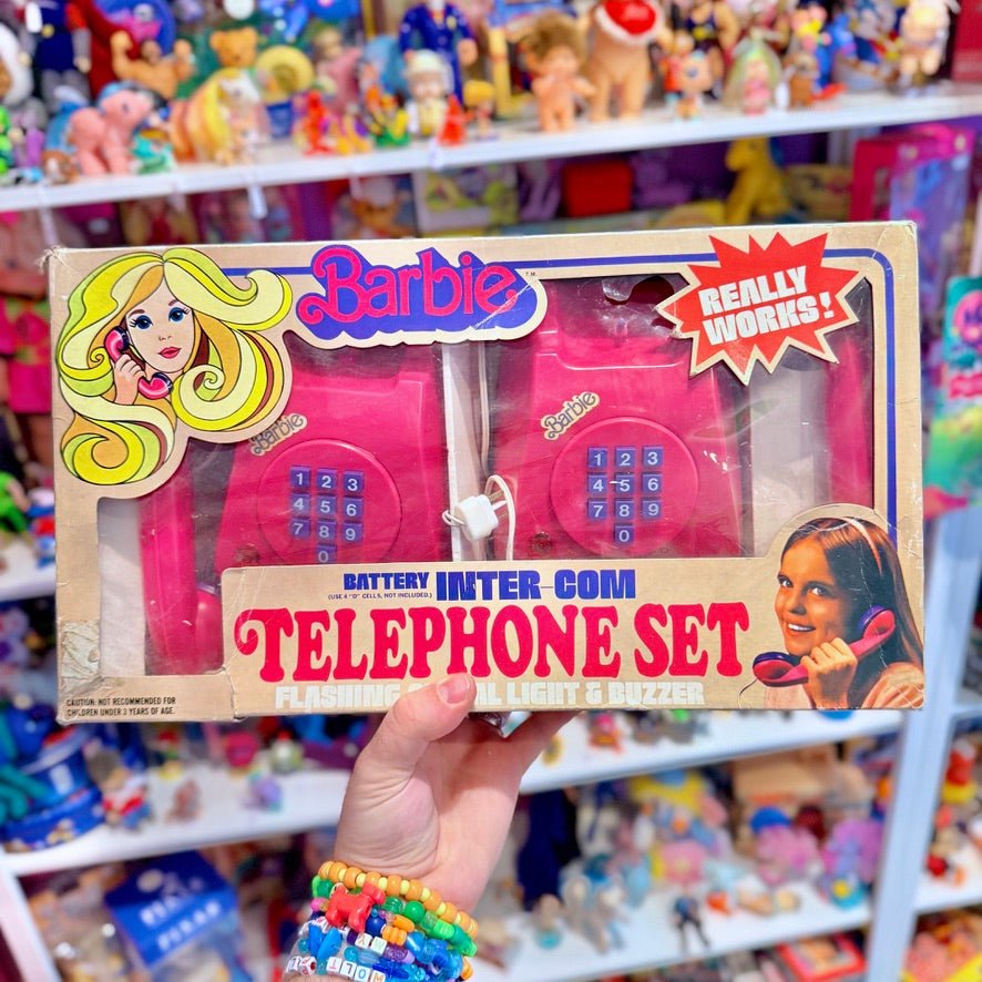 Barbie: Telephone Set (boxed, Mattel, 1970s) - PopCultGang