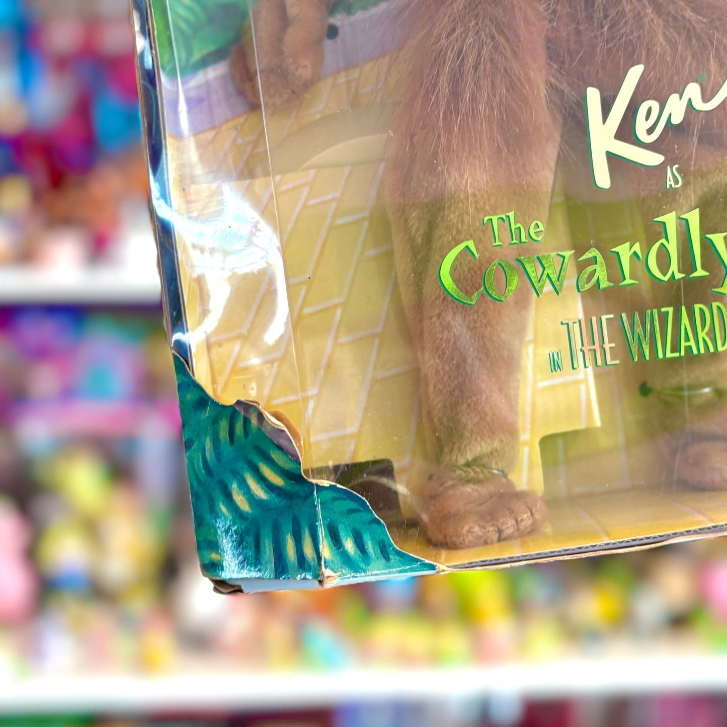 Barbie: The Wizard of Oz - Collector's Edition Ken as The Cowardly Lion Doll (Mattel, 1996) - PopCultGang
