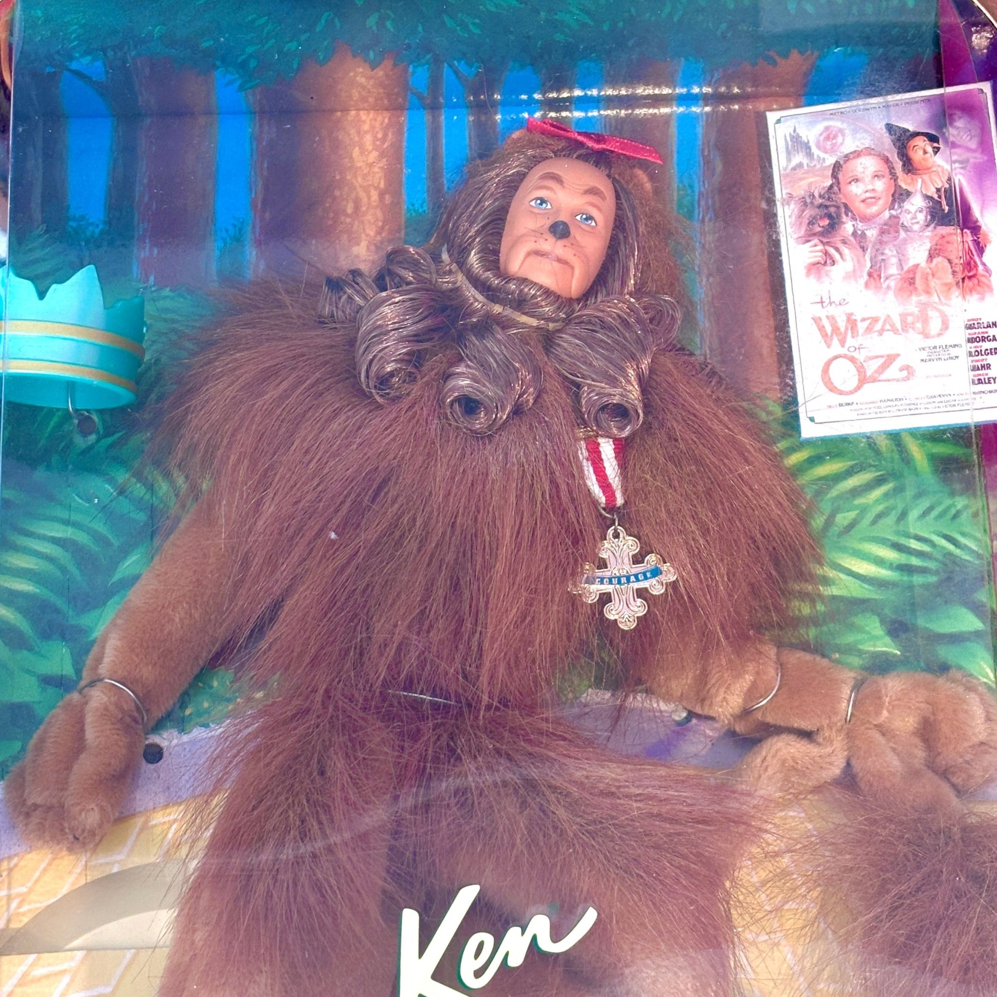 Barbie: The Wizard of Oz - Collector's Edition Ken as The Cowardly Lion Doll (Mattel, 1996) - PopCultGang