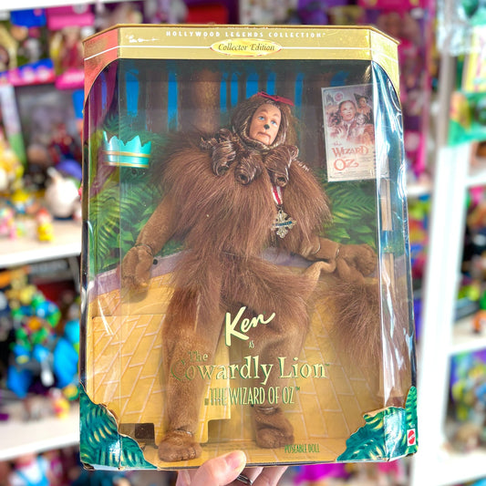 Barbie: The Wizard of Oz - Collector's Edition Ken as The Cowardly Lion Doll (Mattel, 1996) - PopCultGang