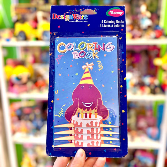 Barney The Dinosaur Coloring Book (90s) - PopCultGang