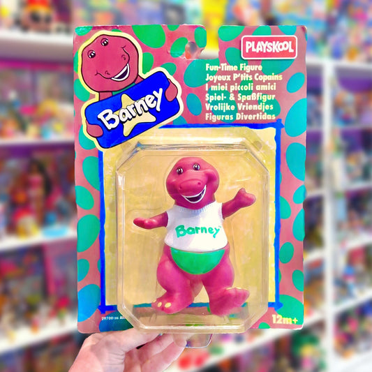 Barney The Dinosaur: Fun-Time Figure (MOC, PlaySkool, 1994) - PopCultGang