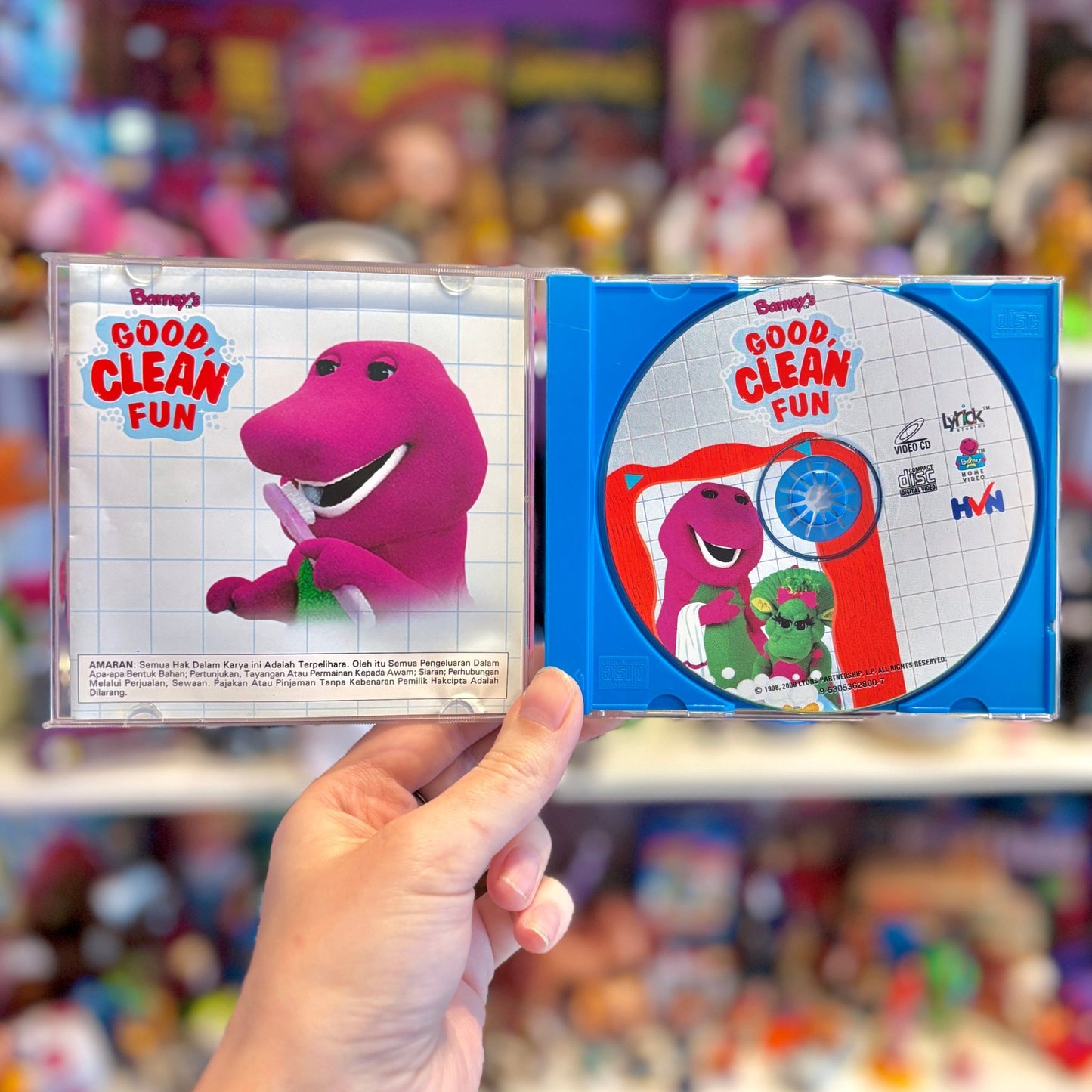 Barney's Good Clean Fun (Video CD, 2000) - PopCultGang