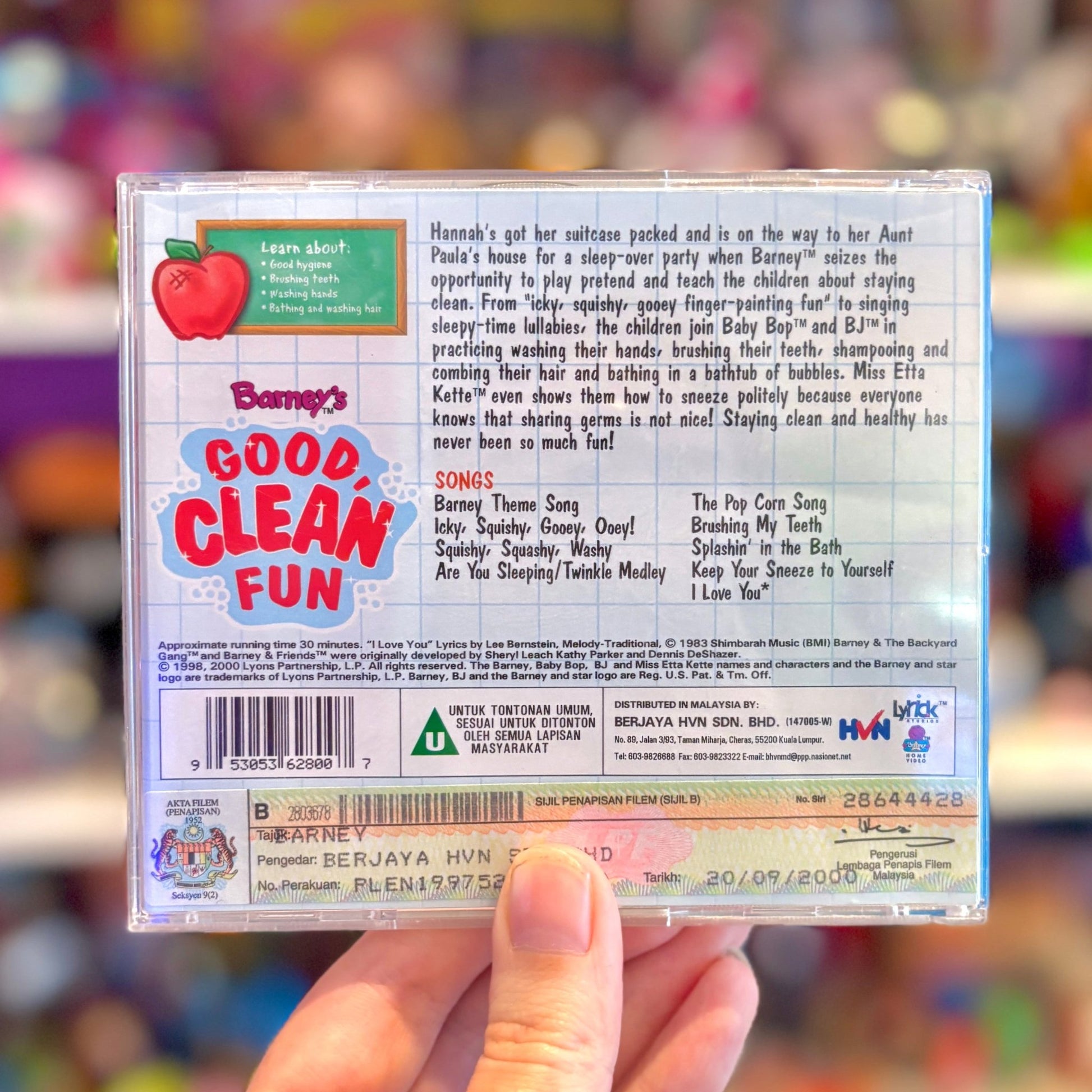 Barney's Good Clean Fun (Video CD, 2000) - PopCultGang