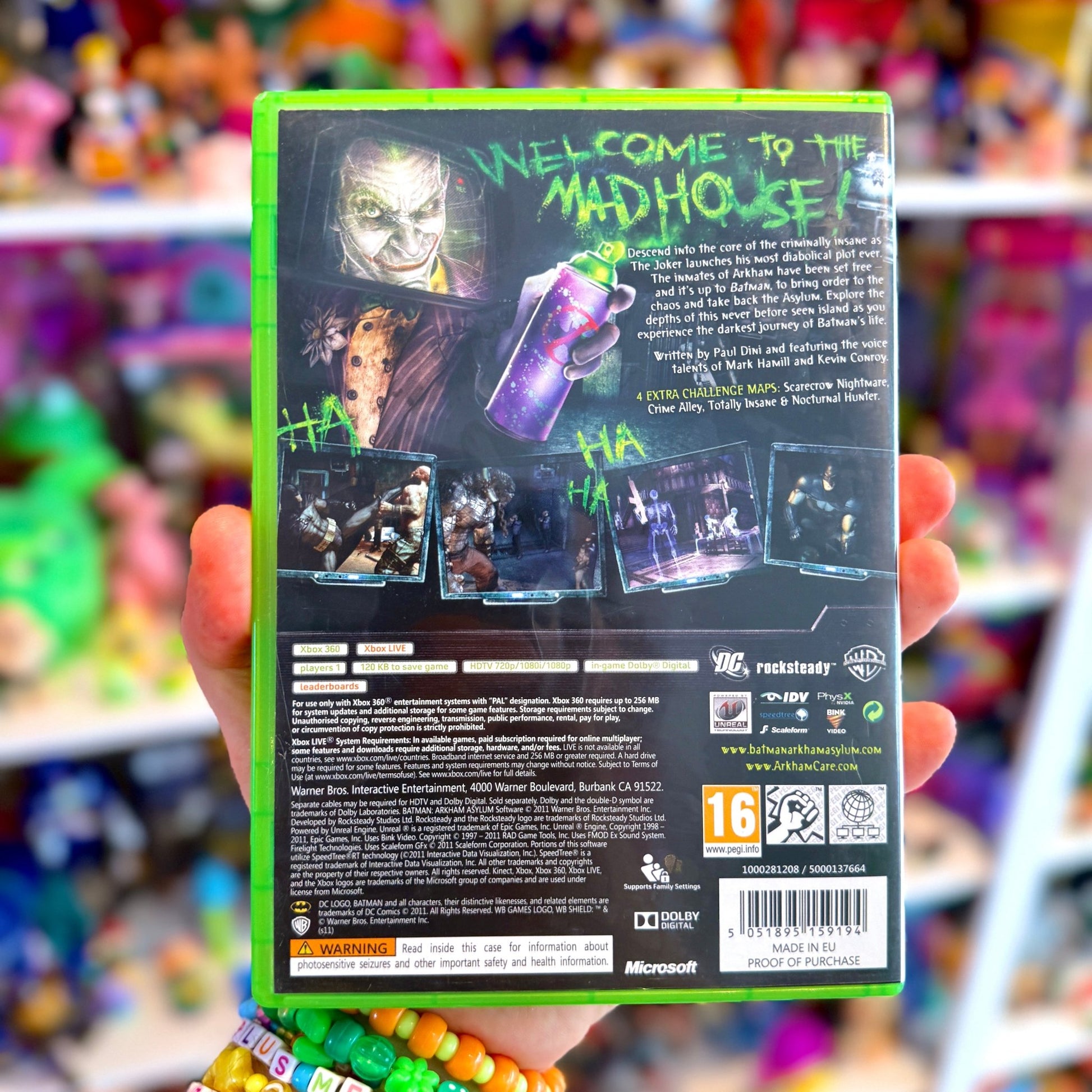 Batman: Arkham Asylum - Game Of The Year Edition (Xbox 360) - PopCultGang