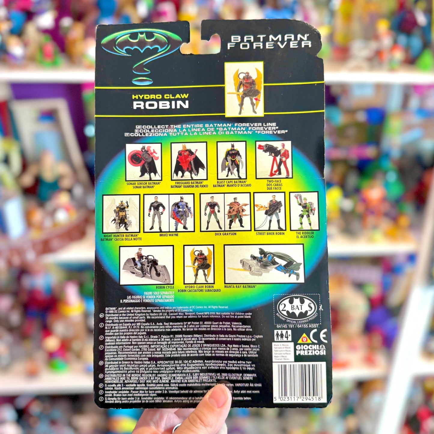 Batman Forever: Hydro Claw Robin Action Figure (MOC, Kenner, 1995) - PopCultGang