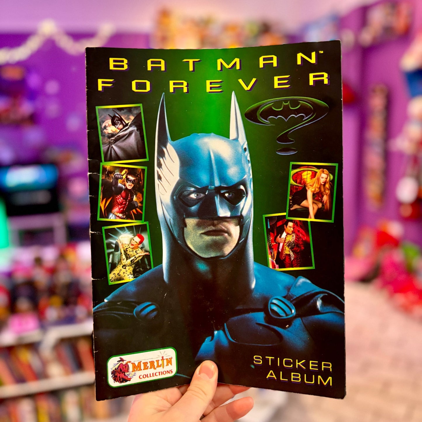 Batman Forever: Official Sticker Album (Merlin, 1995) - PopCultGang