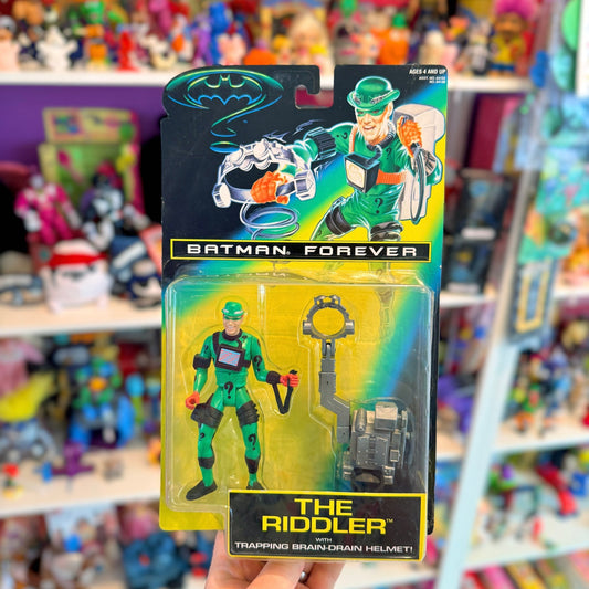Batman Forever: The Riddler Action Figure (MOC, 1995) - PopCultGang
