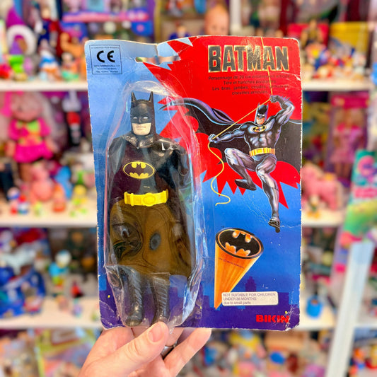 Batman: The Movie Action Figure (Tim Burton, Bikin, MOC, 1989) - PopCultGang