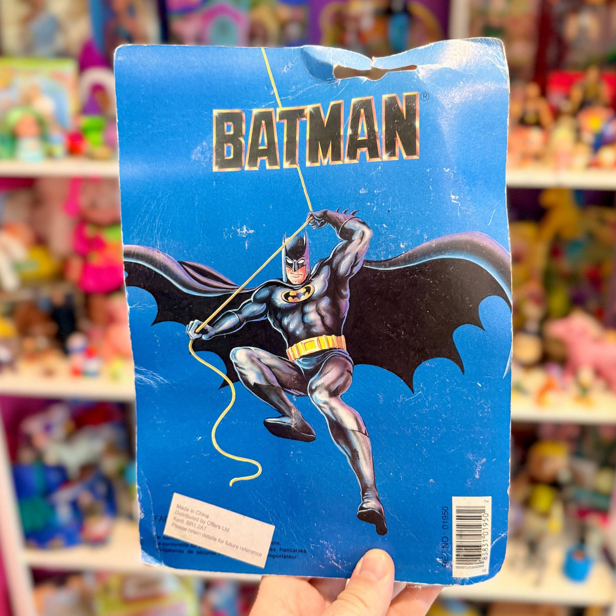 Batman: The Movie Action Figure (Tim Burton, Bikin, MOC, 1989) - PopCultGang