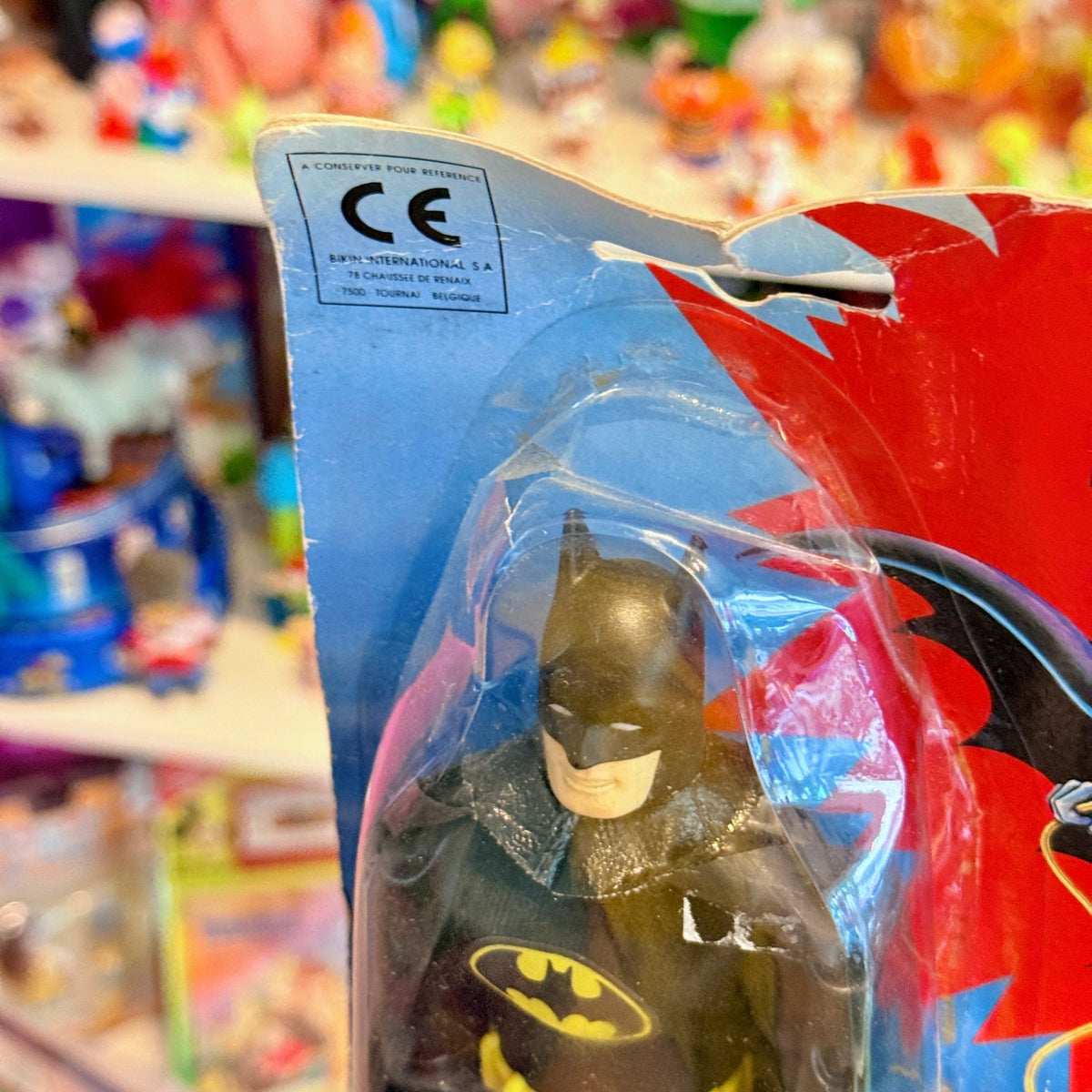Batman: The Movie Action Figure (Tim Burton, Bikin, MOC, 1989) - PopCultGang