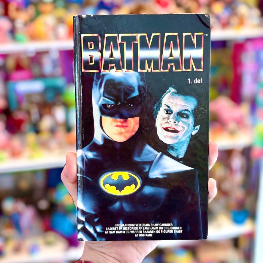 Batman: The Movie - Novelization of Tim Burton's Batman (danish book, 80s) - PopCultGang
