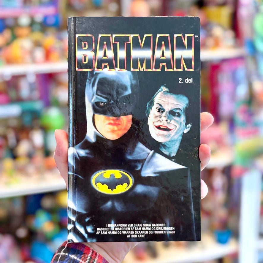 Batman: The Movie - Novelization of Tim Burton's Batman (danish book, 80s) - PopCultGang