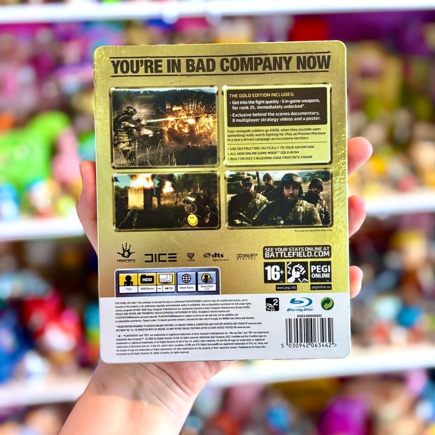 Battlefield: Bad Company - Gold Version (PS3) - PopCultGang