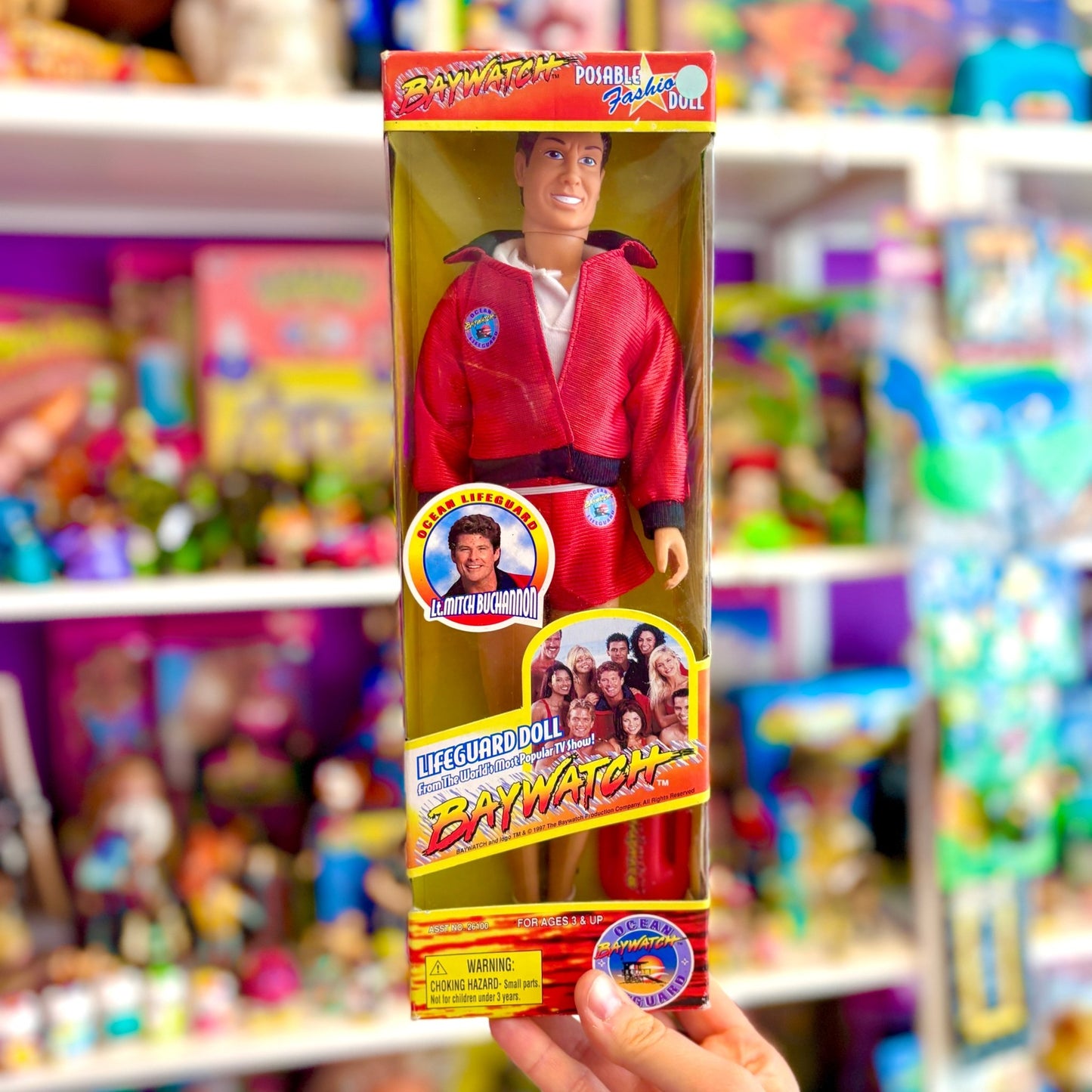 Baywatch: Lifeguard Doll - Lt. Mitch Buchannon (90s) - PopCultGang