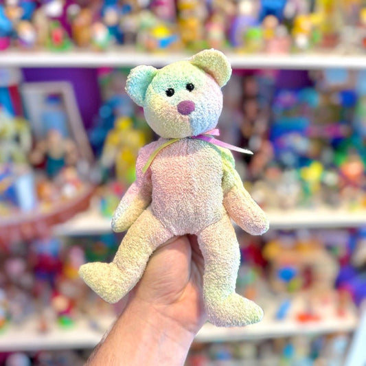 Beanie Babies: Groovy Teddy Plush (Ty, 1999) - PopCultGang