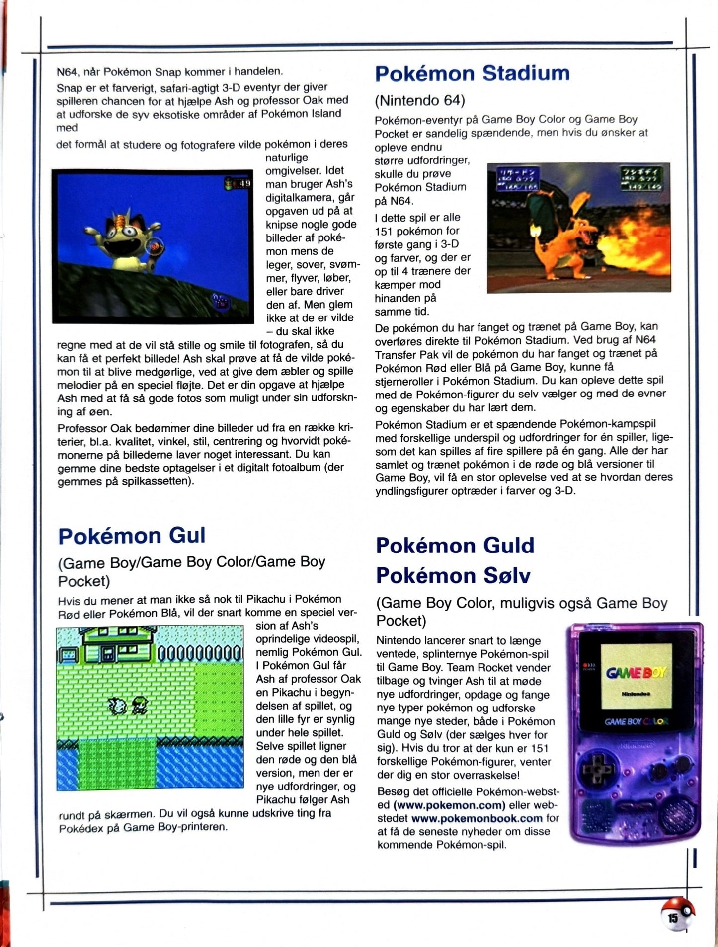 Beckett Pokemon Samler 1 - FREE PDF download! (Pokemon fan magazine, danish version, 1999) - PopCultGang