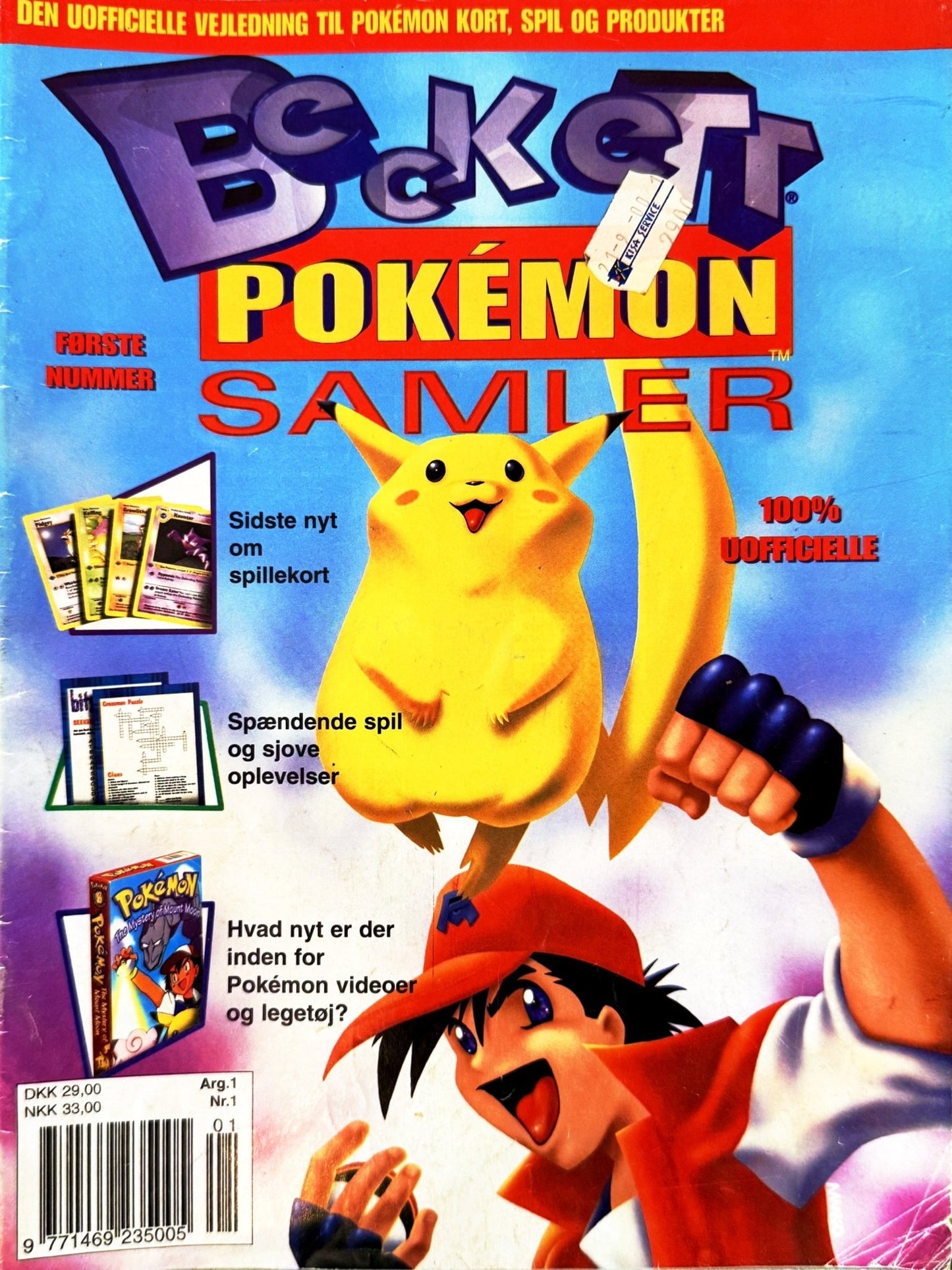 Beckett Pokemon Samler 1 - FREE PDF download! (Pokemon fan magazine, danish version, 1999) - PopCultGang