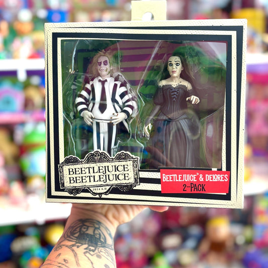 Beetlejuice Beetlejuice: Toony Terrors Beetlejuice & Delores 2-Pack Action Figure 15 cm (NECA) - PopCultGang