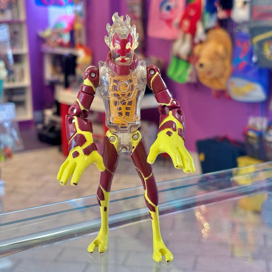 Ben 10: Omniverse Heatblast Action Figure (Bandai, Cartoon Network, 2006) - PopCultGang