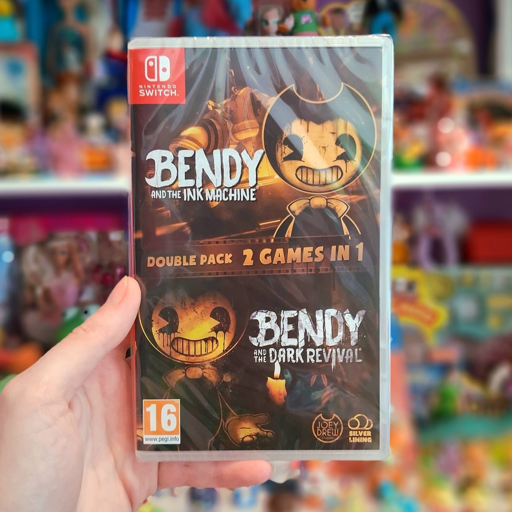 Bendy Double Pack Ink Machine + Dark Revival (Nintendo Switch) - PopCultGang