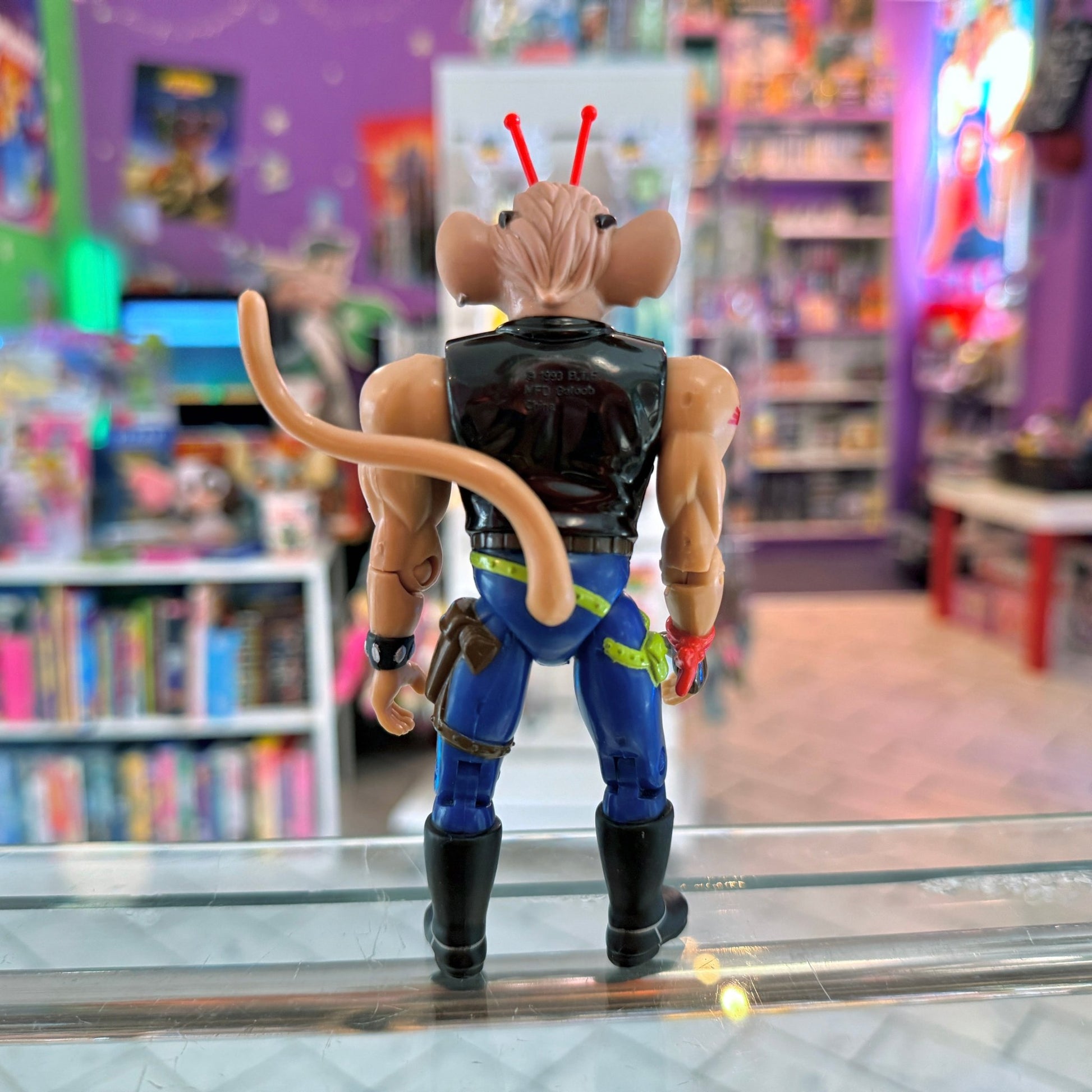 Biker Mice From Mars: Throttle Action Figure (Galoob, 1993) - PopCultGang