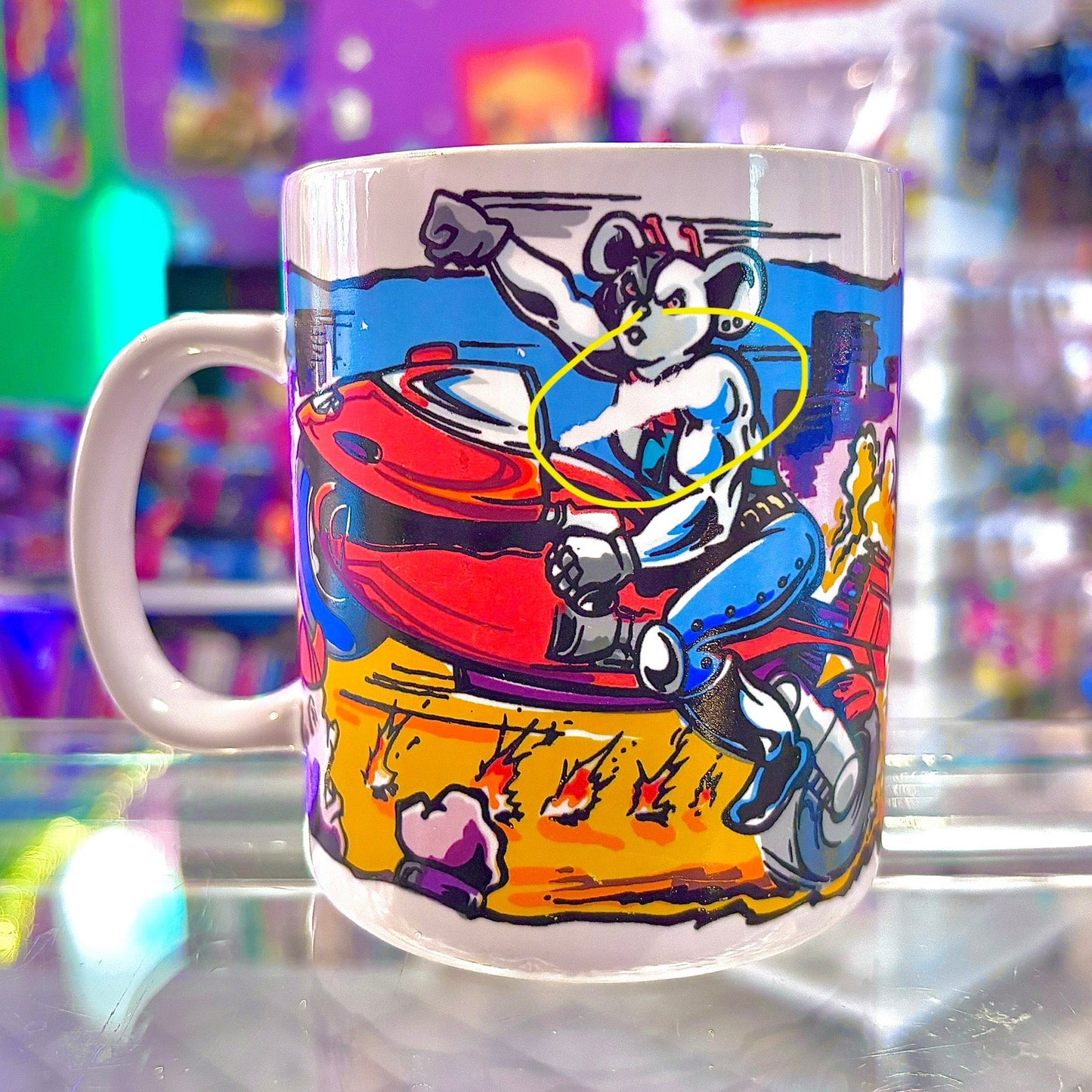 Biker Mice From Mars Vinnie Mug (1994) - PopCultGang