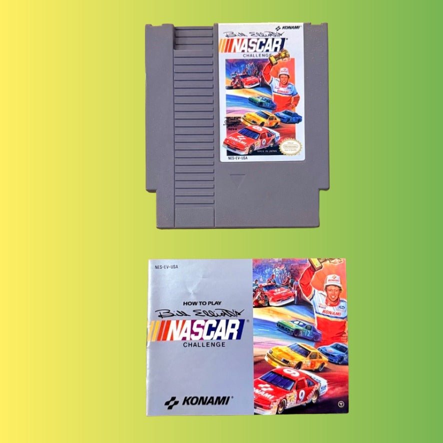 Bill Elliot Nascar's Challenge (NTSC, NES) - PopCultGang