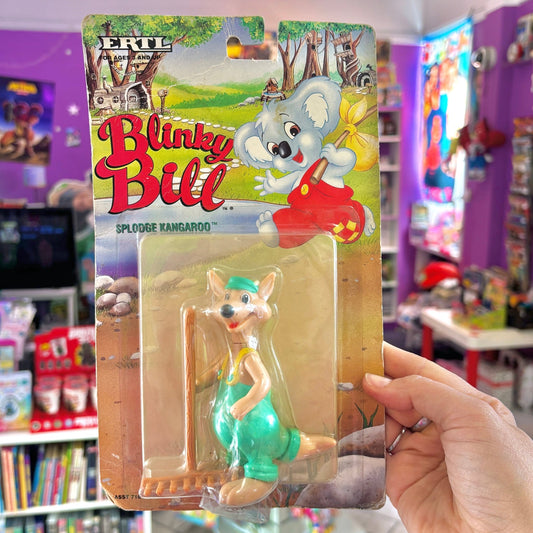 Blinky Bill: Splodge Kangaroo Action Figure (MOC, ERTL, 1995) - PopCultGang