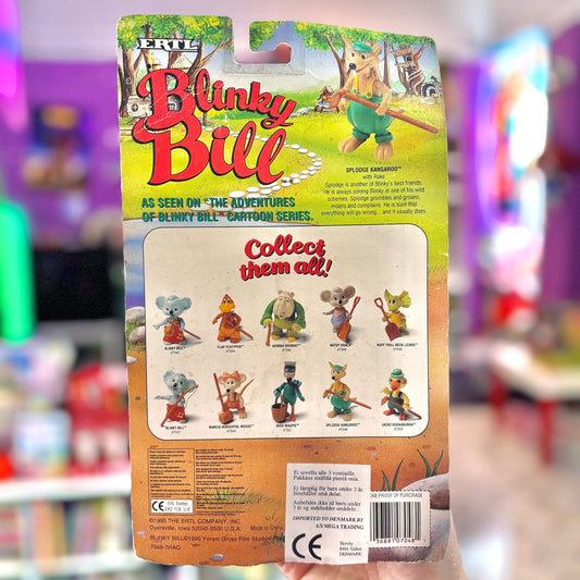 Blinky Bill: Splodge Kangaroo Action Figure (MOC, ERTL, 1995) - PopCultGang
