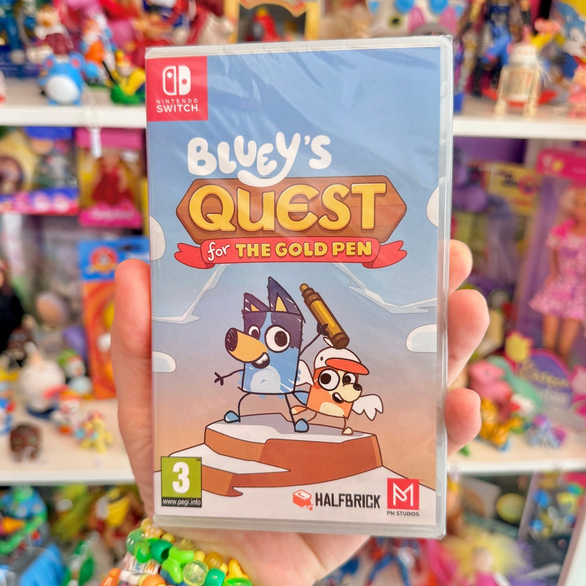 Bluey´s Quest for the Gold Pen (Nintendo Switch) - PopCultGang