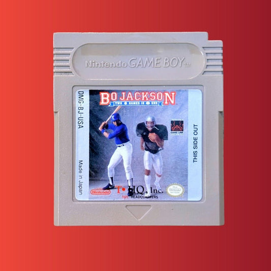 Bo Jackson: Two Games in One (Gameboy) - PopCultGang