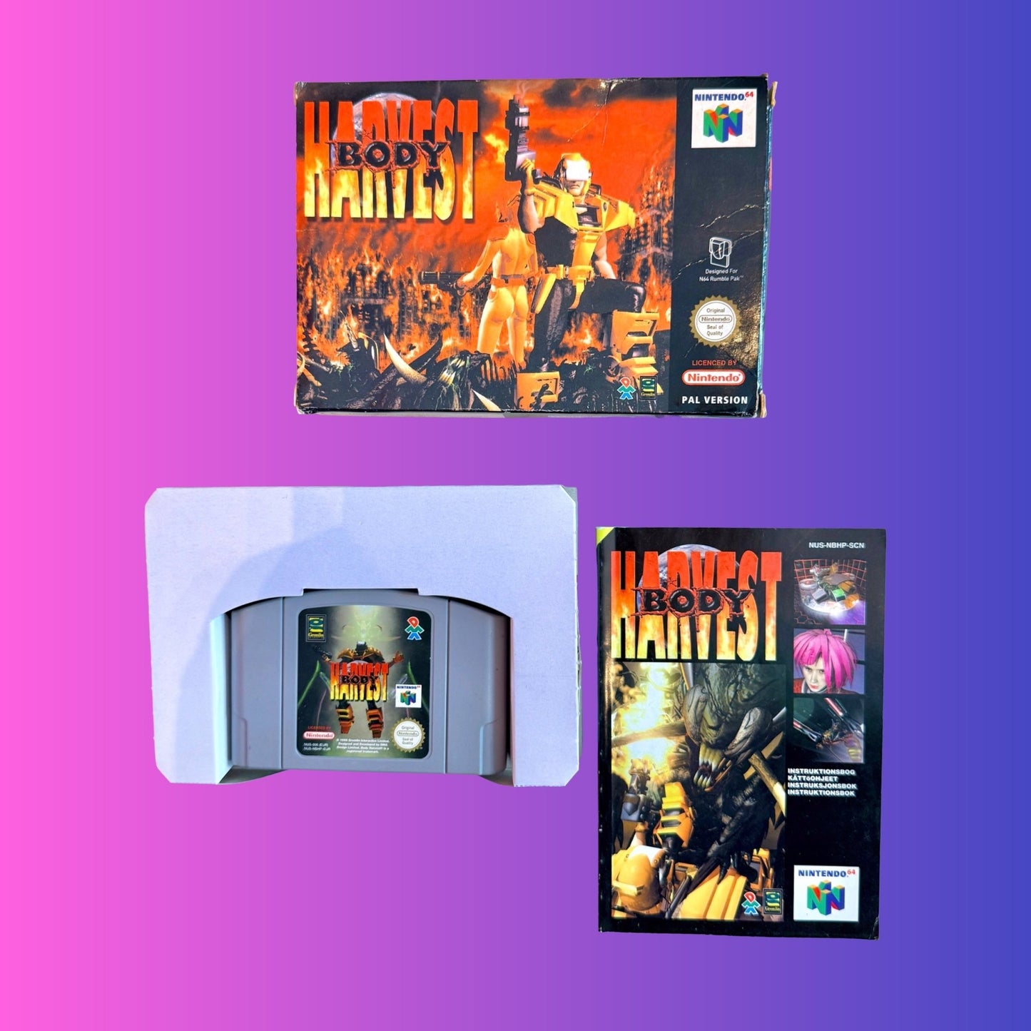 Body Harvest (CIB, N64) - PopCultGang