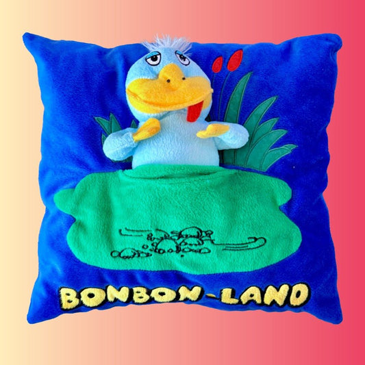 BonBon - Land "Andemad" Plush Pillow Gross Duck (danish theme park, 90s) - PopCultGang