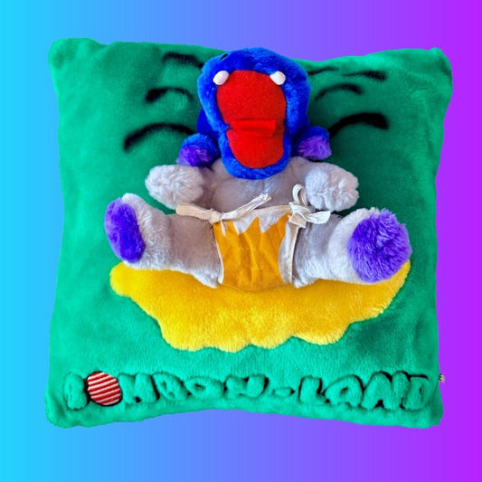 BonBon - Land "Tisse Ble" Pillow Peeing Hippo (danish theme park, 90s) - PopCultGang