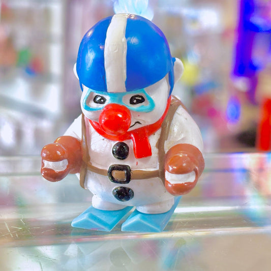Bouli: Cute Snowman With Paraglider PVC Figure (1985) - PopCultGang